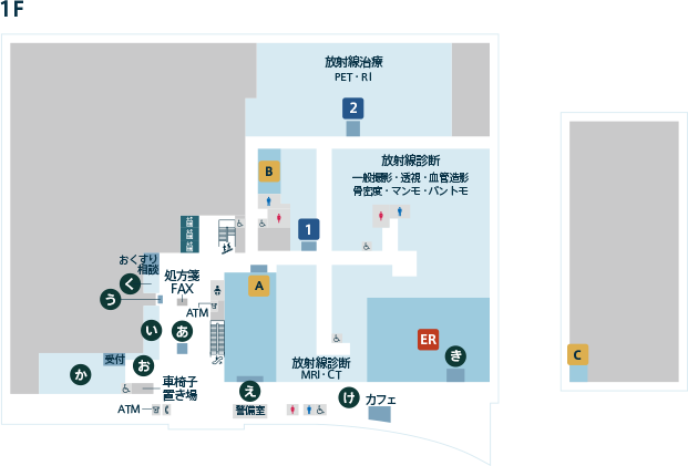 フロア案内 病院 施設案内 大崎市民病院